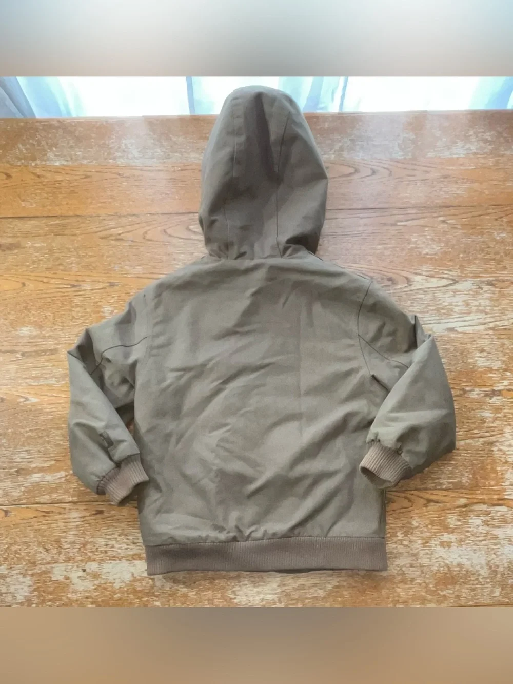 Carhartt Quick Duck Hooded Full Zip Jacket Size Small 7/8 Youth Boys